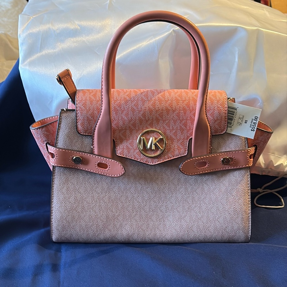 Michael Kors NWT medium flap satchel retails $558